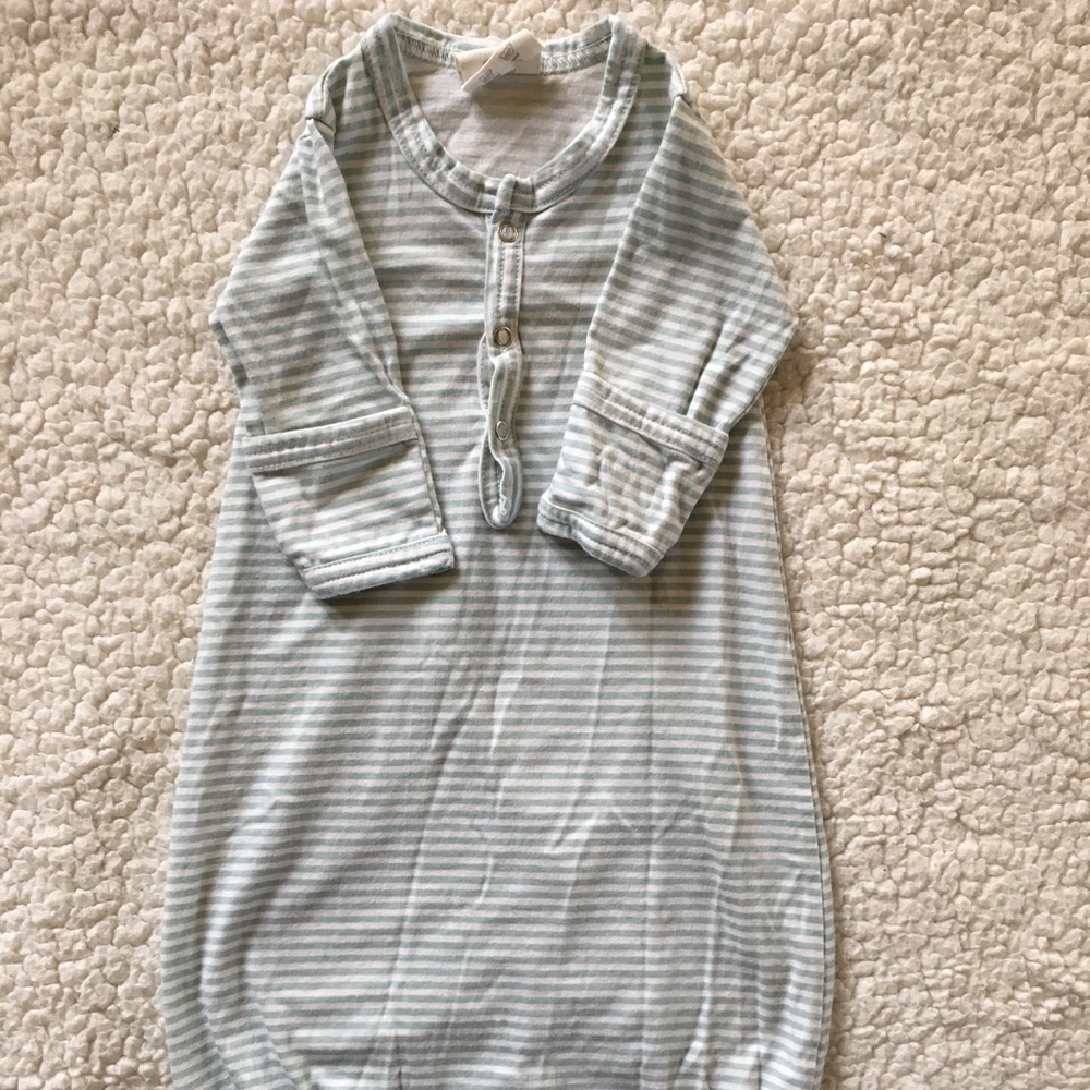 Kate Quinn Organics Baby Classic Sacque Stripes